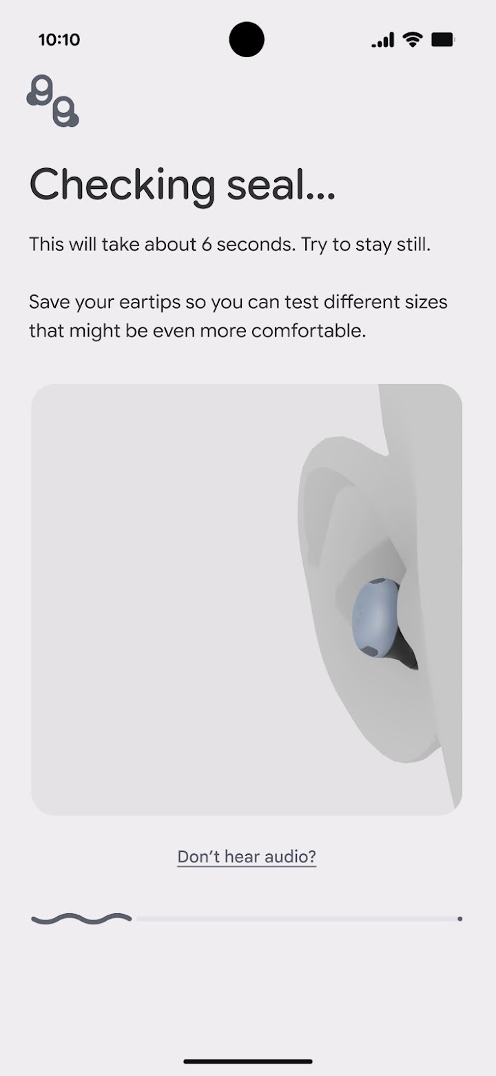 Google Pixel Buds screenshot