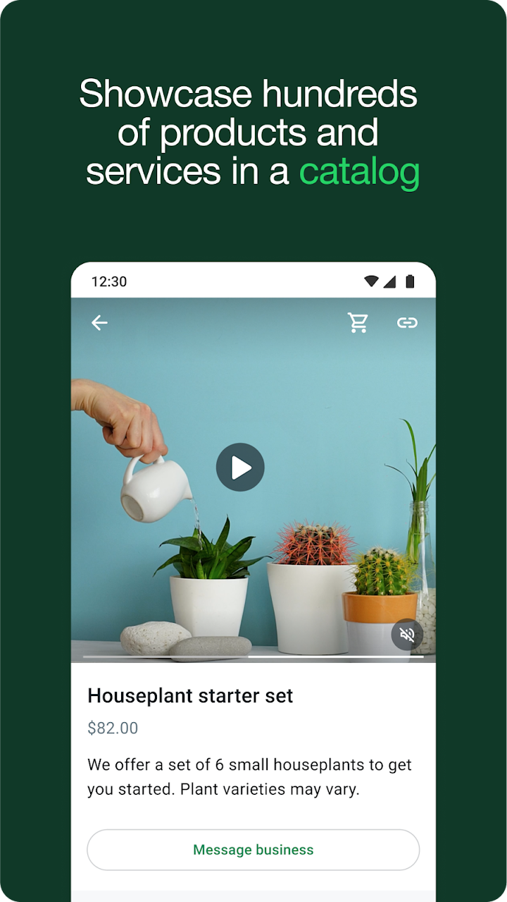 WhatsApp Business screenshot