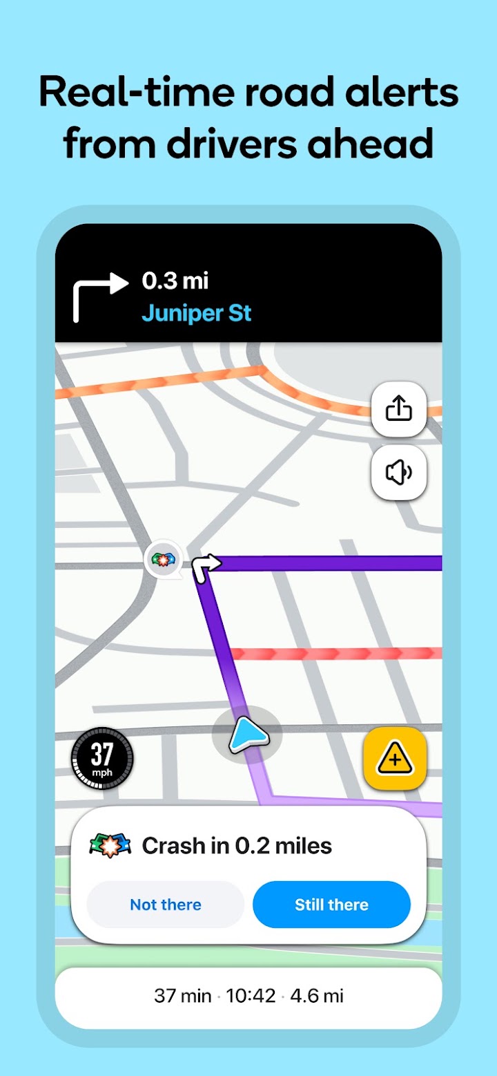 Waze Navigation & Live Traffic screenshot