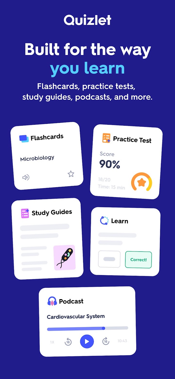 Quizlet: More than Flashcards screenshot